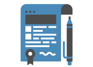 contract icon